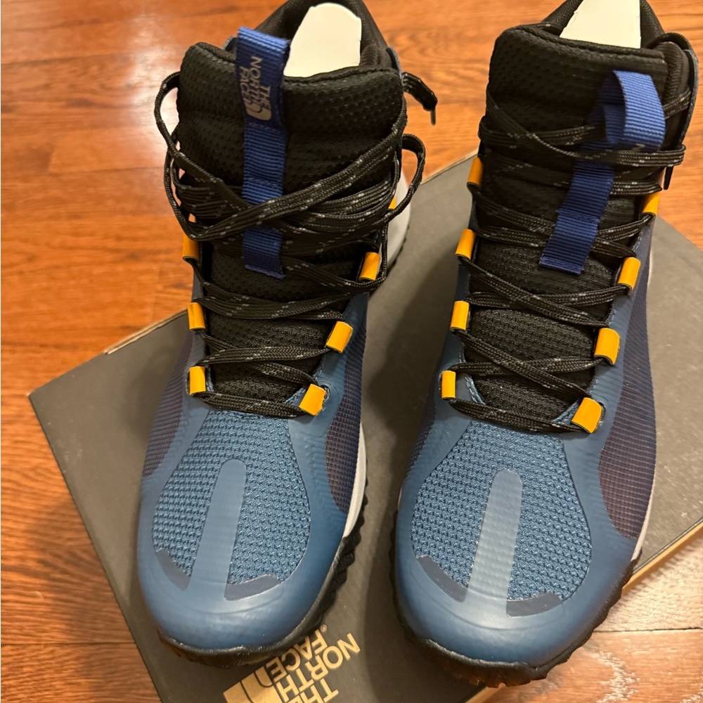The North Face Men's Blue Hiking Boots